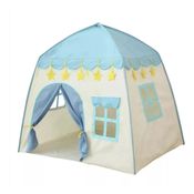 Castelinho Barraca Toca Tenda Princesa Infantil Azul
