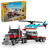 LEGO - Creator - Caminhão de Plataforma com Helicóptero - 31146