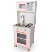 Mini Cozinha Infantil com Pia Fogão e Microondas
