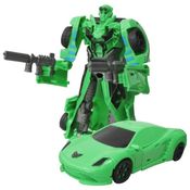 Transformers Guerreiro Robô Verde Brinquedo 2 em 1