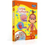 QUEBRA CABECA 100 PEÇAS - POR DENTRO DO CORPO HUMANO - TOYSTER