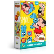 TURMA DA MONICA- MONICA E SANSAO - QUEBRA CABEÇA 200 PEÇAS TOYSTER