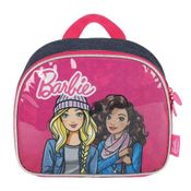 Lancheira Termica Infantil Barbie E Amiga Pink Luxcel