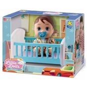Little DOLLS Bercinho Menino Divertoys 8082