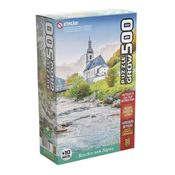 Quebra-Cabeça 500 Peças - Riacho Nos Alpes - Grow