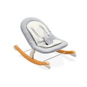 Cadeira de Descanso Bouncer Eternity Cinza Mescla e Branco - Singular Baby