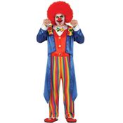 Fantasia Palhaço Adulto de Carnaval Luxo Masculino