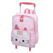 Mochila De Rodinha Kouii Filhotiis Gata Mia Pacific