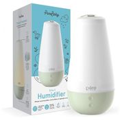 Umidificador 3 em 1 Silencioso 2 Liros com Luz Noturna, Difusor de Óleo Essencial, Pure Enrichment, Branco e Verde