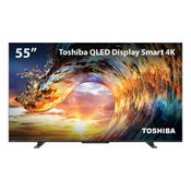 Smart TV QLED 55" 4K Toshiba 55M550L VIDAA 3 HDMI 2 USB Wi-Fi - TB014MOUT [Reembalado] TB014MOUT