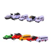 Conjunto de Mini Veículos - 1:64 - Velocidade Máxima - Modelos Sortidos - FanFun