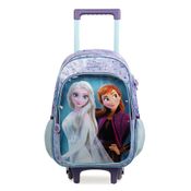 Mochila de Rodinha Infantil Feminina Frozen Elsa e Anna