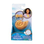 A Pequena Sereia - Colar De Concha Da Ariel Com Luz E Som