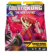Boneco Skar King Com Whiplash 15 Cm - Godzilla Vs Kong