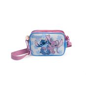 Bolsa de Ombro Feminina Stitch Infantil Azul