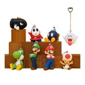 Chaveiro mascote do Super Mario - Bandai