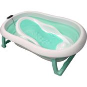 Banheira Baby Happy Verde Premium Baby