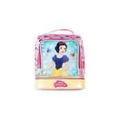 Lancheira Escolar Feminina Branca De Neve Premium Rosa Claro