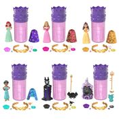 Boneca com Acessórios - Disney Princesa - Royal Reveal Princesas e Vilãs - Mattel