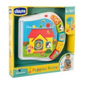 Brinquedo Para Bebes - Puppies Home - Livro Casinha dos Filhotes - Chicco