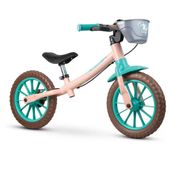 Bicicleta Infantil Equilíbrio Balance Nathor 12" Love