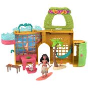 Playset - Disney Princesas - Castelo Moana - Empilhável - Mattel