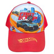 Óculos com Boné - Hot Wheels - Vermelho - Toyng