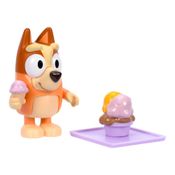 Boneco Colecionável 6cm Bluey - Bingo com Sorvete