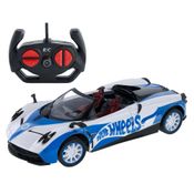 Veículo Controle Remoto 7 Funções Hot Wheels Outbreak - Azul
