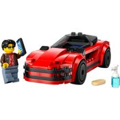 LEGO City - Carro esportivo vermelho