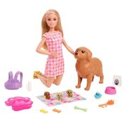 Boneca - Barbie - Cachorrinhos Recém Nascidos - Mattel