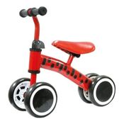 Bicicleta Equilíbrio Andador Vermelha