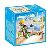 Playmobil City Life Pediatra com Criança e Leito Sunny 6661