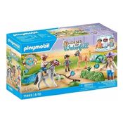 Playmobil Horses Of Waterfall Torneio Treinamento de Poneis – 46 peças