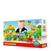 Brinquedo Baby Land Trenzinho Didatico 70 Peças Cardoso Toys