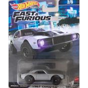*Embalagem danificada* Hot Wheels Fast & Furious - 1967 Chevy Camaro OffRoad ( Velozes e Furiosos)