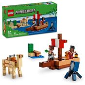 LEGO Minecraft - A Viagem do Barco Pirata 166 peças - 21259