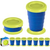 20 Copos Retrátil Meninos 330ml Lembrancinha Festa Infantil