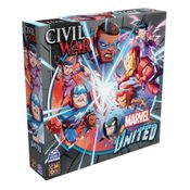 Jogo de Tabuleiro Marvel United Civil War Expansão Galapagos