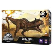 Quebra Cabeça Carnotauro Jurassic World 200 Peças Mimo 2063
