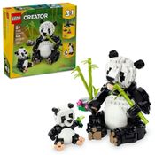 Lego Creator Animais Selvagens Familia de Panda 3 em 1 31165