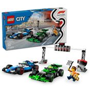 LEGO - City Formula 1 - Grid de F1 com Carros de Corrida da VCARB & Sauber - 60474