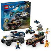 LEGO - City Great Vehicles - Perseguição de Carro da Polícia Off-Road - 60449