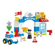 Blocos Criativos Estação de Polícia 45 Peças Multikids - BR2249 BR2249