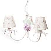 Lustre 3L Primavera Rosa 2 Flores G