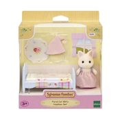 Sylvanian Families Conjunto Cama Menina Gato Primavera Epoch