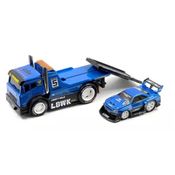 Miniatura Caminhão JDM Flatbed e Nissan Skyline GTRR34 1/64 Maisto 11546
