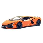 Miniatura Carro Lamborghini Revuelto Hybrid Laranja 1/18 Maisto 31463