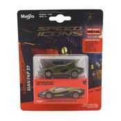 Miniatura Lamborghini Sián FKP37 Verde 1/64 Maisto 15706