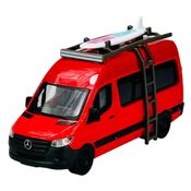 Miniatura Van Mercedes Sprinter Vermelho Weekenders Maisto 21236